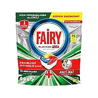 قرص ماشین ظرفشویی فیری پلاتینیوم پلاس Fairy Platinum Plus بسته 75 عددی